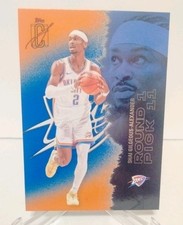 Topps 2026 Signature Class Shai Gilgeous-Alexander Blue & Orange (Color match)