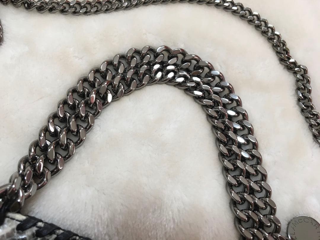 Stella McCartney Falabella Mini Python print Tote… - image 6