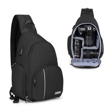 DSLR Camera Bag Camera Sling Shoulder Bag Mirrorless Camera Case Camera Backpack