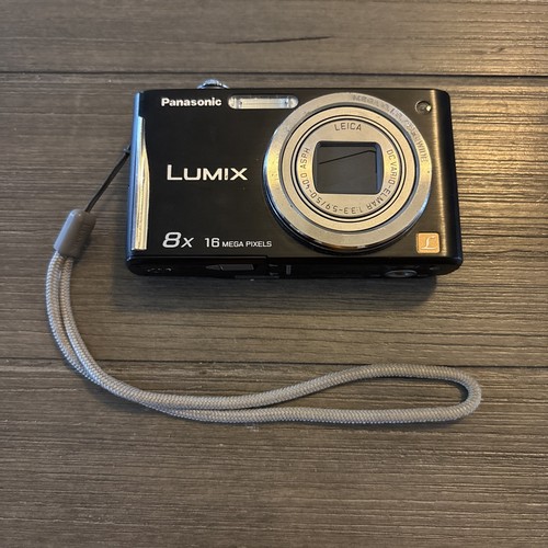 Panasonic LUMIX DMC-FH24 16MP Digitalkamera 8x optischer Zoom mit Akku getestet