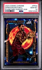 Topps Cosmic Chrome PPS4 Donovan Mitchell Planetary Pursuit The Sun PSA 10 Card!