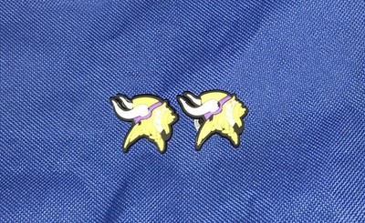 Minnesota Viking shoe charm lot of 2