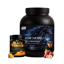Dark Horse Whey Protein 5KG Banana Strawberry...