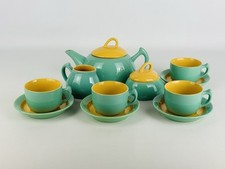 Servizio Da The In Ceramica Bicolore Naj-Oleari Design 1980