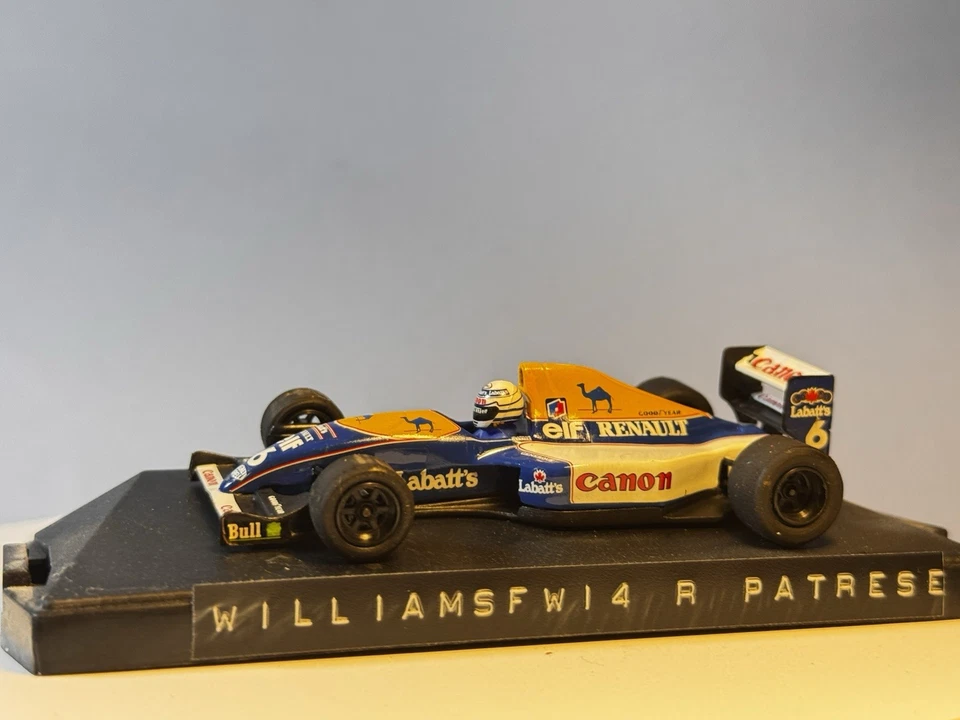 Onyx 1:43 120 923X Williams Renault FW14 #6 F1 Gp 1991 Ricardo Patrese F1 Model - Image 2 of 4