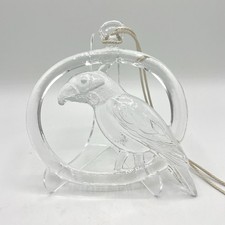 Kosta Boda Glass Parrot Suncatcher Window Orn...