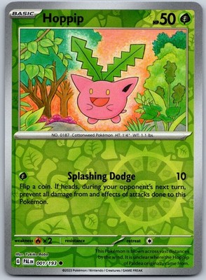 Hoppip Reverse Holo Common SV02: Paldea Evolved 001/193 NM