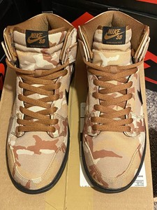 nike sb dunk high desert camo