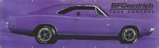 REPRODUCTION BF GOODRICH PURPLE CHARGER (316) BANNER.  3 Sizes Available