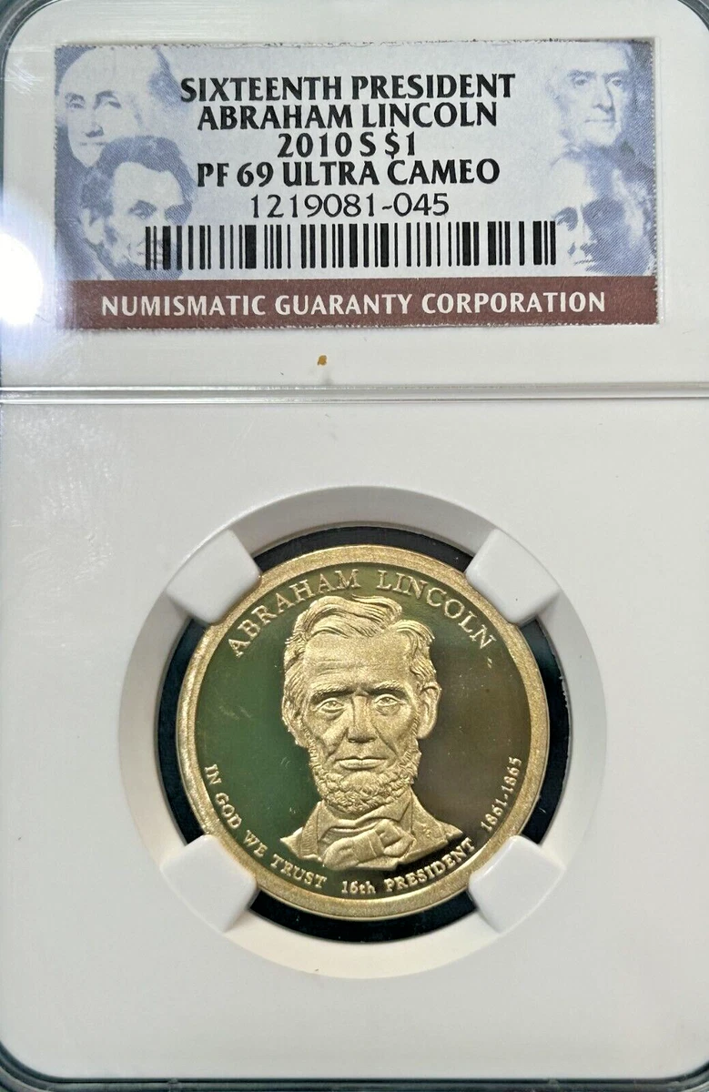Grade PR 69 NGC Presidential Dollar Coins (2007-Now) for sale | eBay
