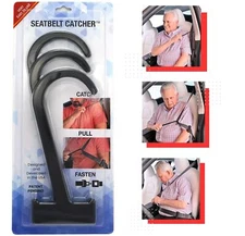Seatbelt Catcher - Set of 3 Car Seatbelt Extender Grabbers for Seniors - Mobi...