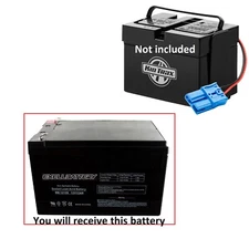 Kid Trax 12 Volt 12 AH Rechargeable Replacement Battery 12V 12Ah Exell Battery