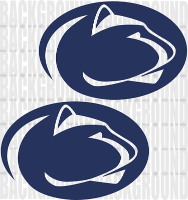 2 Penn State University Cornhole Decals LARGE 15.75x10.5" Nittany Lions ...