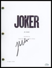 Hildur Gudnadottir "Joker" Composer AUTOGRAPH Signed Full Script Screenplay ACOA