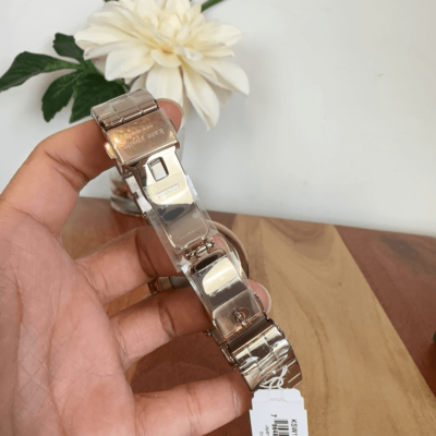 NWT Kate Spade Metro Scallop Quartz White Dial Ladies Watch  display picture 3
