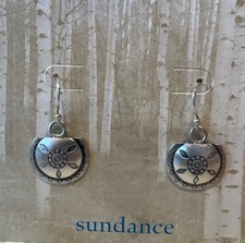 NWT Sundance Catalog Silver  Topline Earrings   98