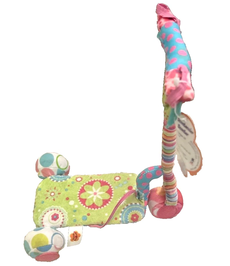 Raro Groovy Girls 2007 Manhattan Toys colorido paseo en scooter 9,5" de alto Foto 4 de 4