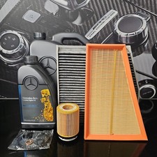 Genuine Mercedes 156 GLA M270 Oil / Pollen / Air Filters Engine Oil NEW ZSER15