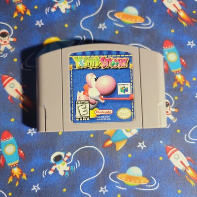 Yoshi's Story Nintendo 64 N64 OEM Official Original Authentic Tested!  Working