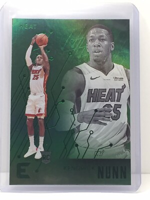 2019-20 Panini Chronicles Essentials Green #229 Kendrick Nunn RC Rookie