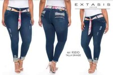 Extasis, Plus Size, Colombian Push Up Jeans, Levanta cola, USA Size 11