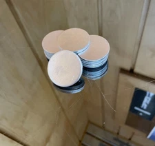 Aluminum Disk Circle Blanks 1-1/4" Diameter 1/8'' Thick 10 Pieces Disc Discs