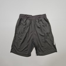 Image of Adidas Mens Training Shorts Grey XS Three Stripe Activewear Gym Shorts