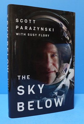 THE SKY BELOW BY SCOTT PARAZYNSKI, SIGNED-INSCRIBED-PERSONALIZED