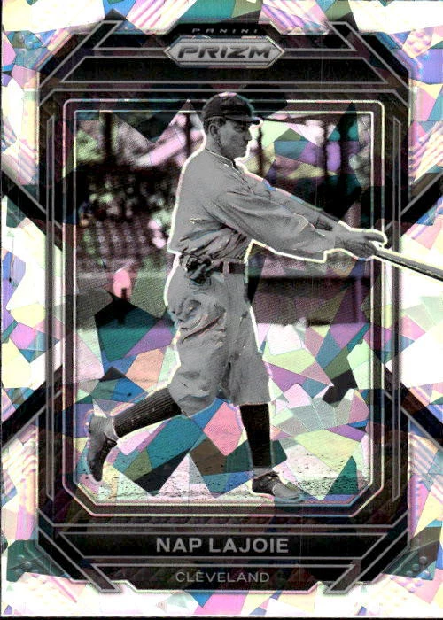 2023 Panini Prizm Nap Lajoie #45 Ice Prizm Cleveland Naps