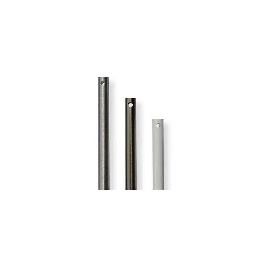 Trans Globe Ceiling Fan Extension Rod - 12', Brushed Nickel - F-12BN