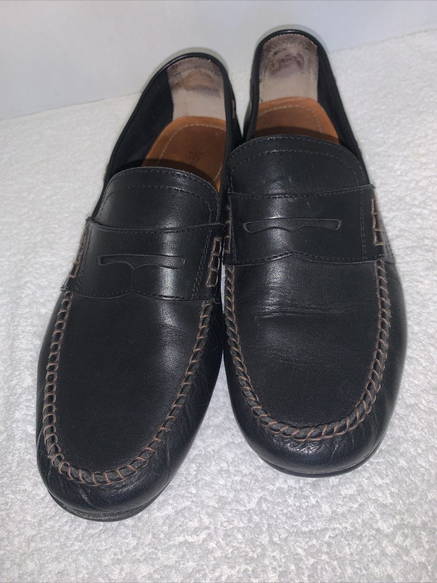 Classic Black Frye Leather Men\'s Loafers Frye Men main image 4