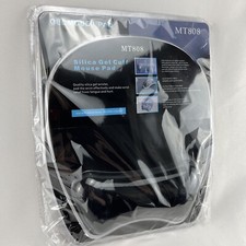Ergonomic Non-Slip Mouse Pad Silicone Gel Wrist Pad for Computer or Gaming Black