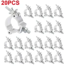 20PCS Stage Par Light Clamps Hook Aluminum Alloy Truss "O" Clamp Heavy Duty
