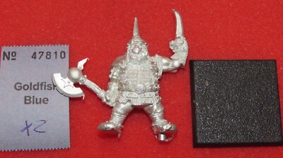 Games Workshop Warhammer Badlands Oger Bull mit Axt 1992 4930 Oger Old World