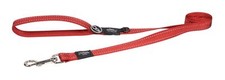 Reflective Dog Leash for Large Dogs 3/4" wide 6' long Red