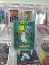 Isaiah Mobley 2022-23 Rookie Panini Obsidian #162 Electric Etch Green Flood /25