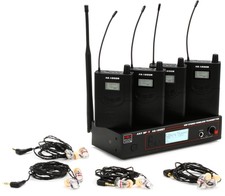 Galaxy Audio As-1206-4d Wireless In-ear Monitor System - D Band