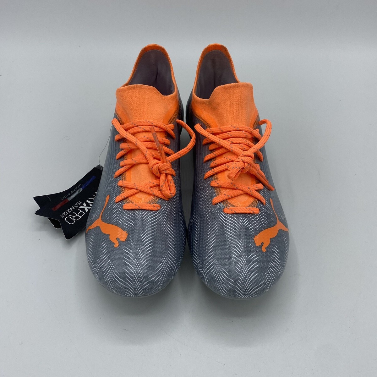PUMA ULTRA 2.4 FG AG SOCCER CLEATS SHOES DIAMOND SILVER 