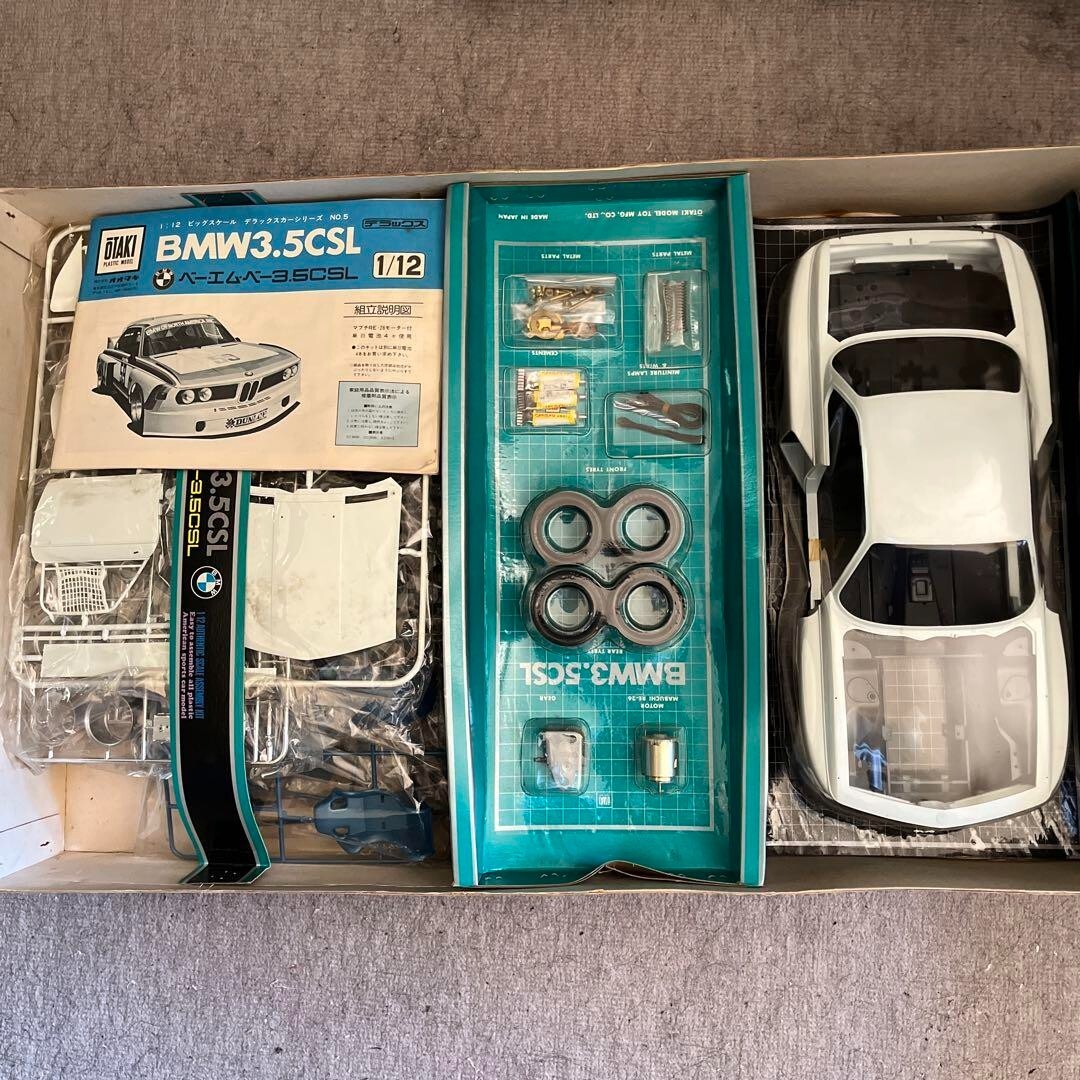 オオタキ 1/12 RC BMW3.5CSL Otaki 1/12 Scale BMW 3.5 CSL Electric Radio Control Racing