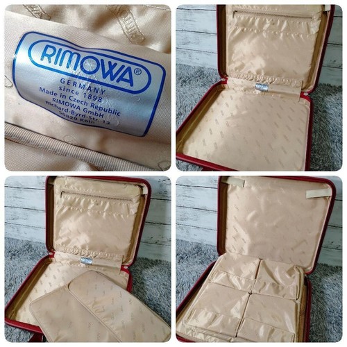 Rimowa Salsa Deluxe Hybrid 8L Red 2-way business bag - Picture 9 of 10
