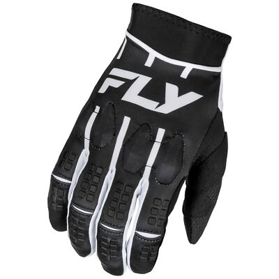 Fly Racing Evolution DST Motocross Handschuhe Schwarz Weiß MX Offroad Enduro