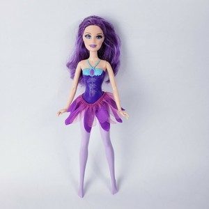 barbie doll with purple hair