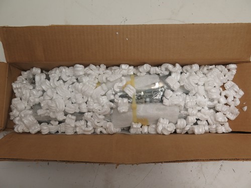 NOS Chrome Staggered Tapere cut Muffler kit for Harley-Davidson FXR, FXRT 87-92 - Picture 4 of 12