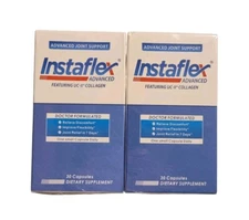 2 x Instaflex Advanced Joint Support Supplement 30 capsules/each Exp. 12/2030