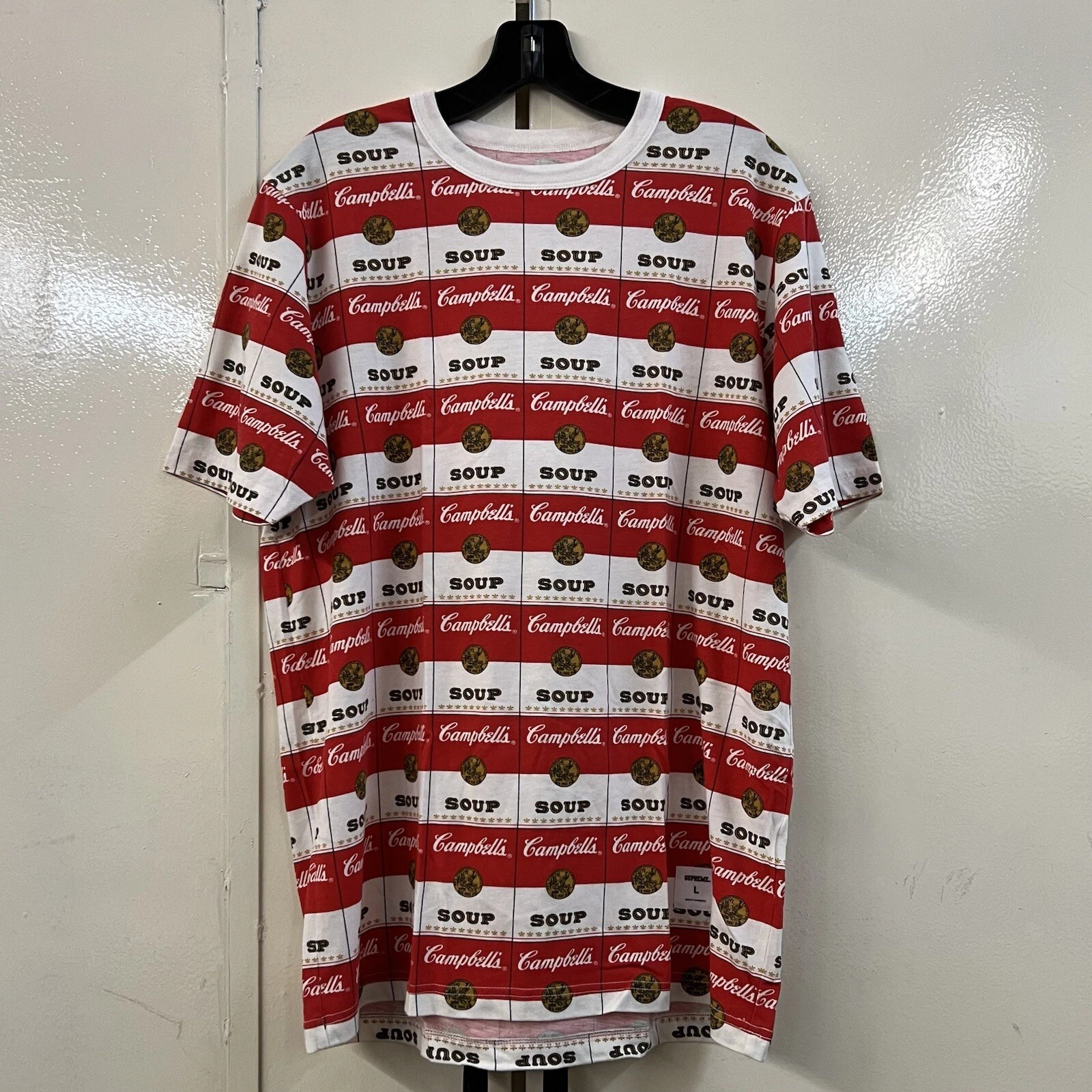 T shirt d'occasion SS12 Supreme Campbell's Soup taille L Large 2012