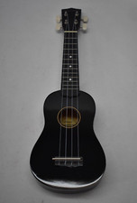 Crossroads Soprano Ukulele Black Mini Guitar Instrument Stringed Adjustable Knob