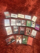 Vintage Christmas Cassette Tape Lot of 21 - Christmas Albums Elvis Barry Neil 