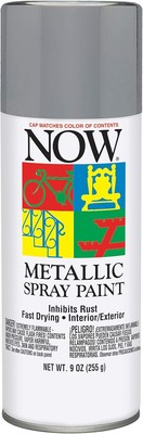 Krylon I21201007 Now Spray Paint, 9 9 Ounce (Pack of 1), Aluminum Metallic 