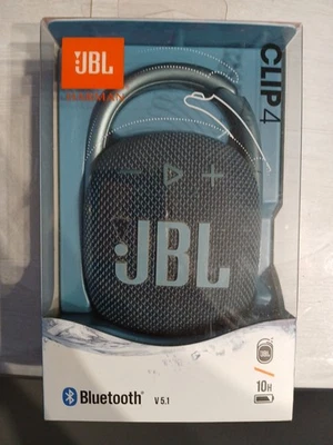 JBL Clip 4 Haut-parleur Bluetooth Portable - Bleu - Photo 1/2