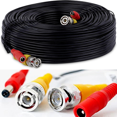 BNC CCTV DVR Video Stromkabel Kabel 5 m-50 m für Überwachungskamerasystem